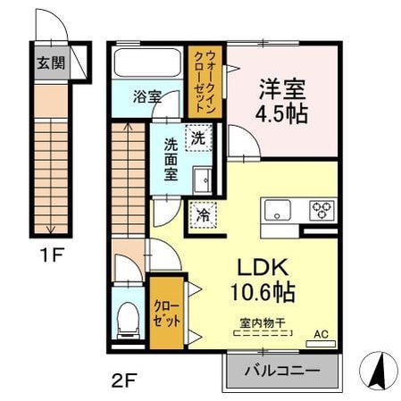 グレースコートの物件間取画像